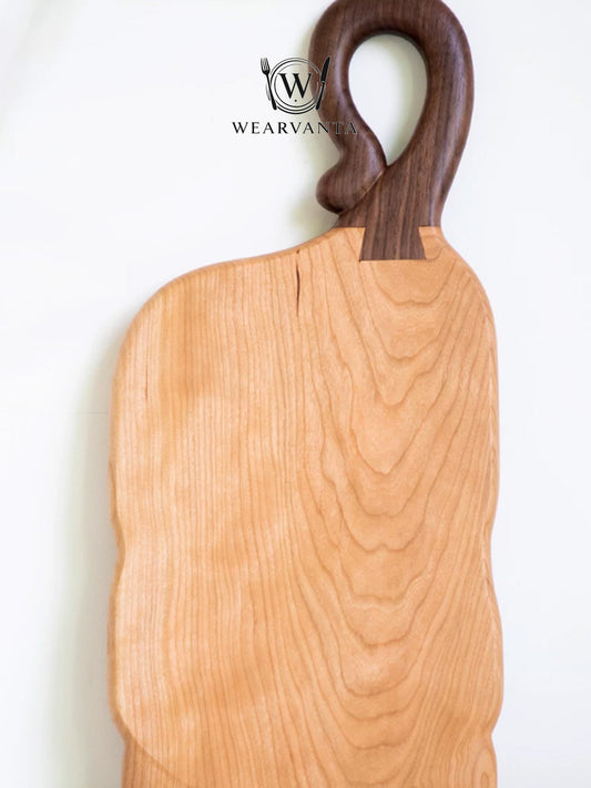 Cat Ear Cherrywood Cutting Board