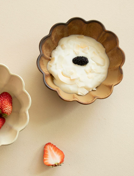 Charcoal Ember Dessert Bowl