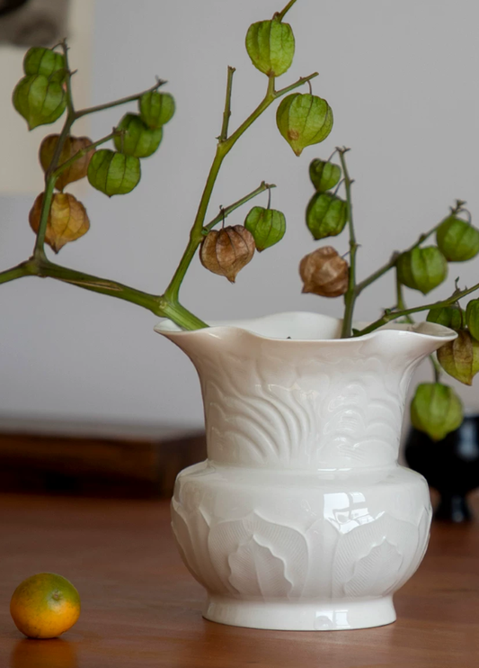 Banana Leaf Ash Tea Vessel