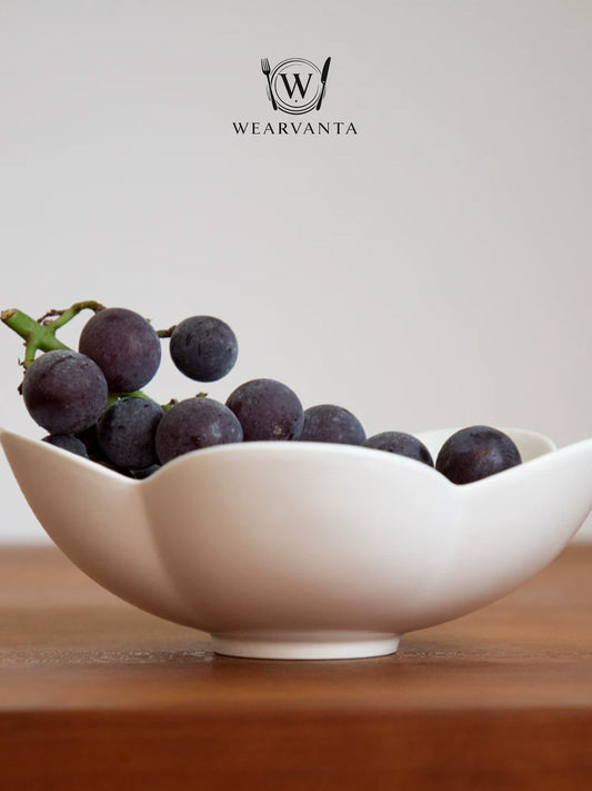 Moon Petal Matte Dining Set