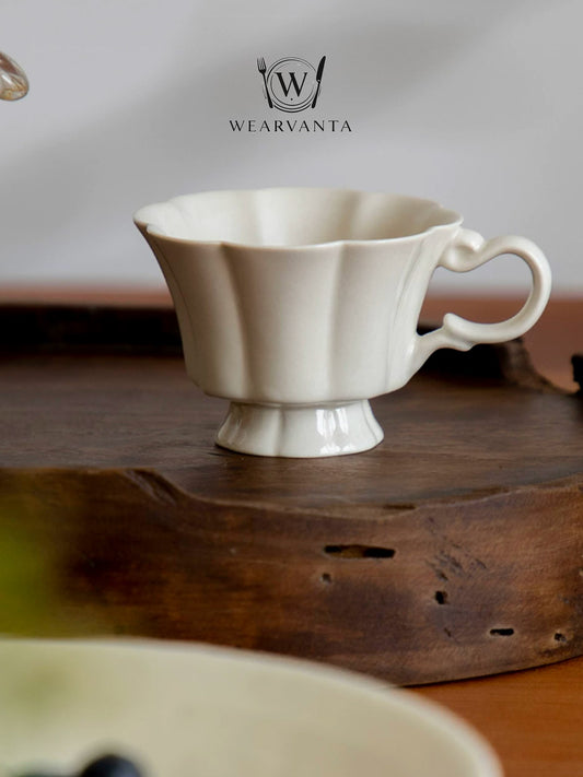Heritage Bloom Handle Tea Cup