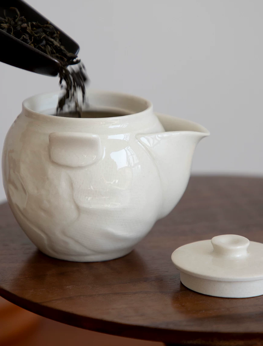 Relief Ash Side Handle Teapot