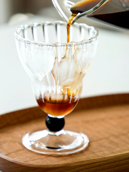 Velvet Stripe Champagne Glass