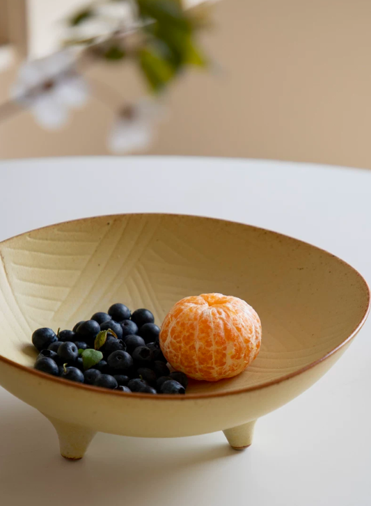 Tripod Ash Dessert Serving Plate