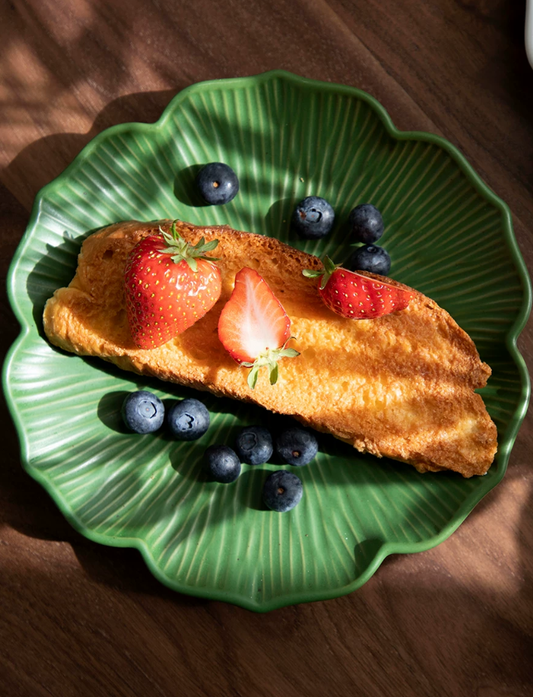 Kiln Bloom Lotus Serving Plate